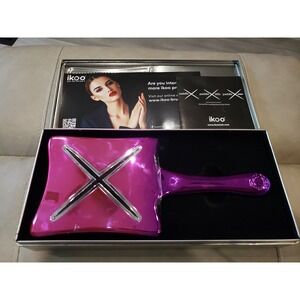 IKOO PADDLE X  Blow Dry & Styling Hair Brush LOVE AFFAIR Pink Brand New